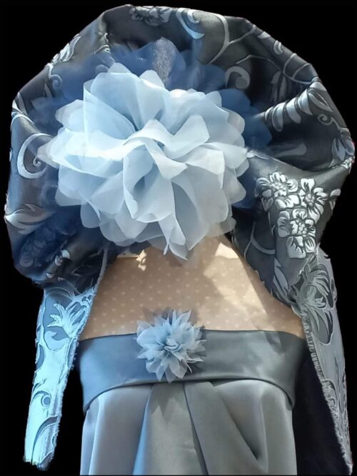 fiore celeste, celeste chiaro e blu - immagine 3