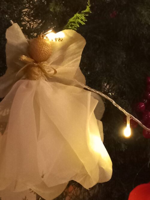 Angioletto per albero di natale - immagine 2