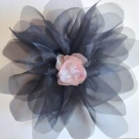 Fiore rosa grigio
