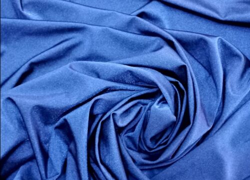 Tessuto Lycra bluette