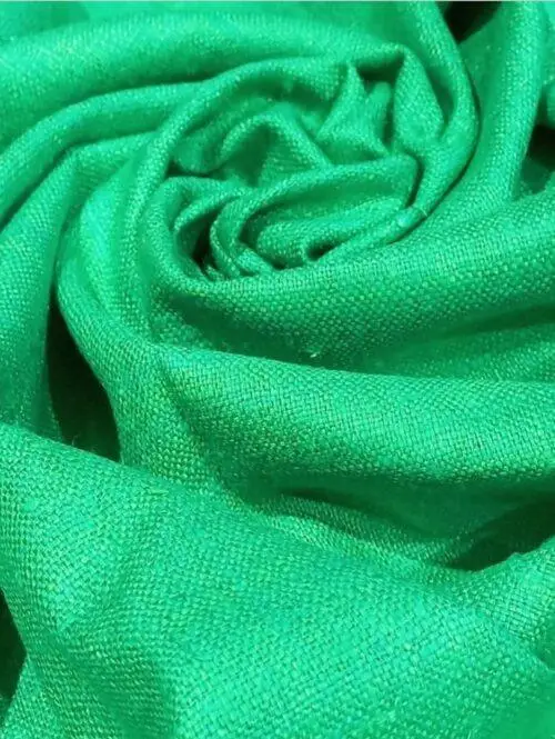 Tessuto Lino - verde